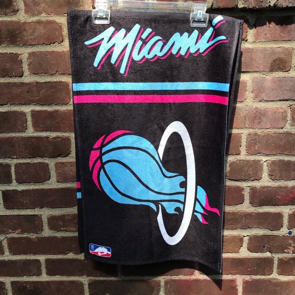 Miami heat basketball towels